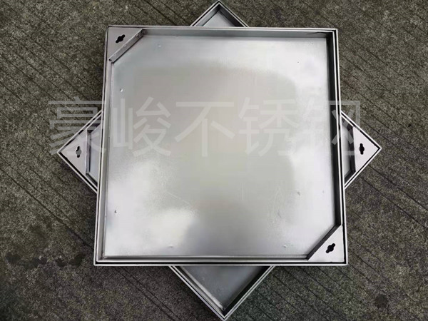 豪峻不銹鋼方形井蓋的專業(yè)做法！太專業(yè)了！